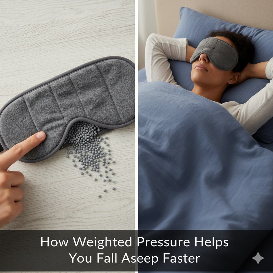 How Weighted Pressure Helps You Fall Asleep Faster